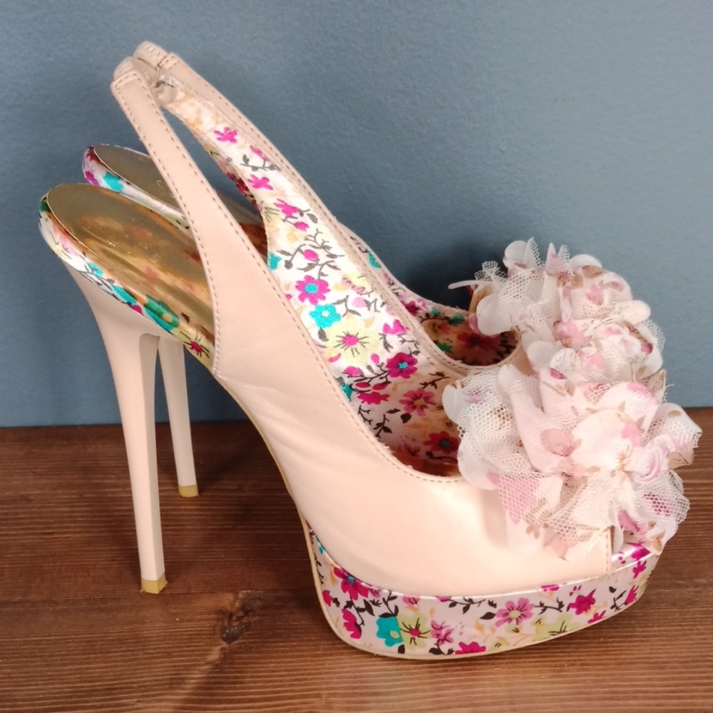 Promise platform heels - Picture 2 of 8